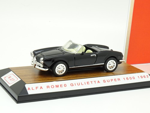 New Ray 1/43 - Alfa Romeo Giulietta Spider Noire 1962 - Photo 1/1