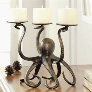 Octopus Pillar Trio Candleholder by SPI Home/san Pacific International 34065