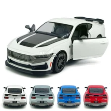 1/38 2024 Ford Mustang Dark Horse Model Toy Car Diecast Toy Vehicle Metal Alloy