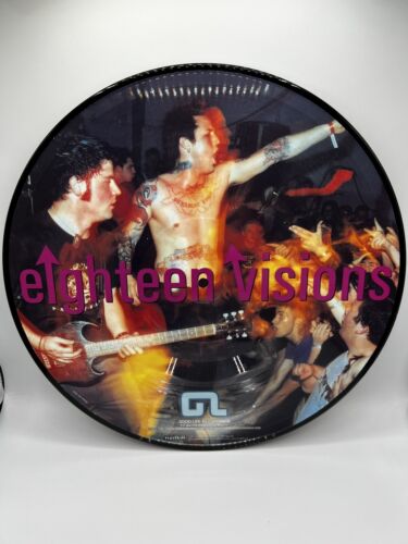 Eighteen Visions "Vanity" Pic Disc LP Bleeding Through Avenged Sevenfold Atreyu - Picture 2 of 3