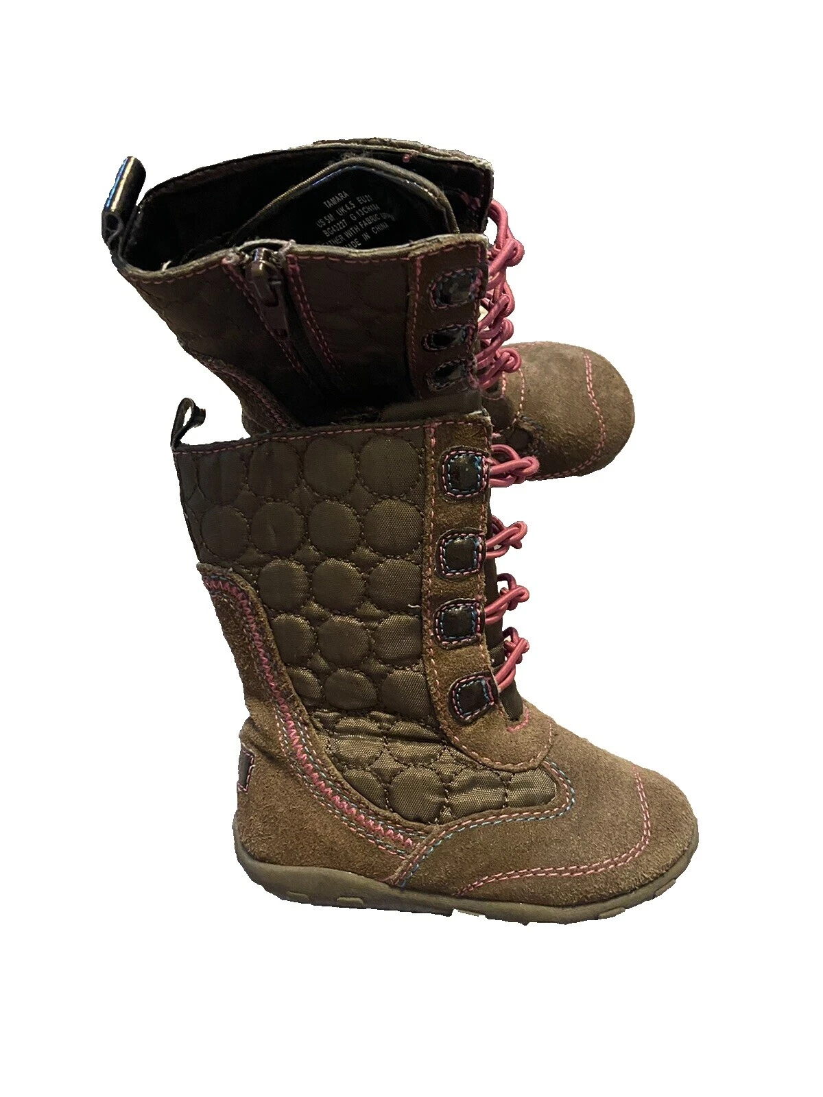 Замшевые детские ботинки Stride Rite