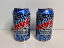 Mountain Dew Voltage Raspberry Citrus Limited Edition - 2 Can Sample