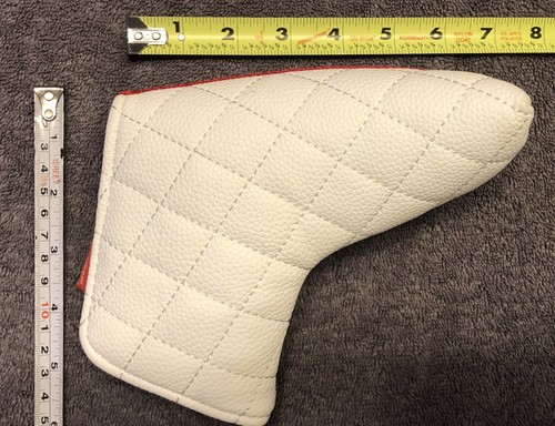 Money Maker Blade Putter Headcover, Mint Condition, 9.5+-10 Excellent, White - Picture 2 of 3