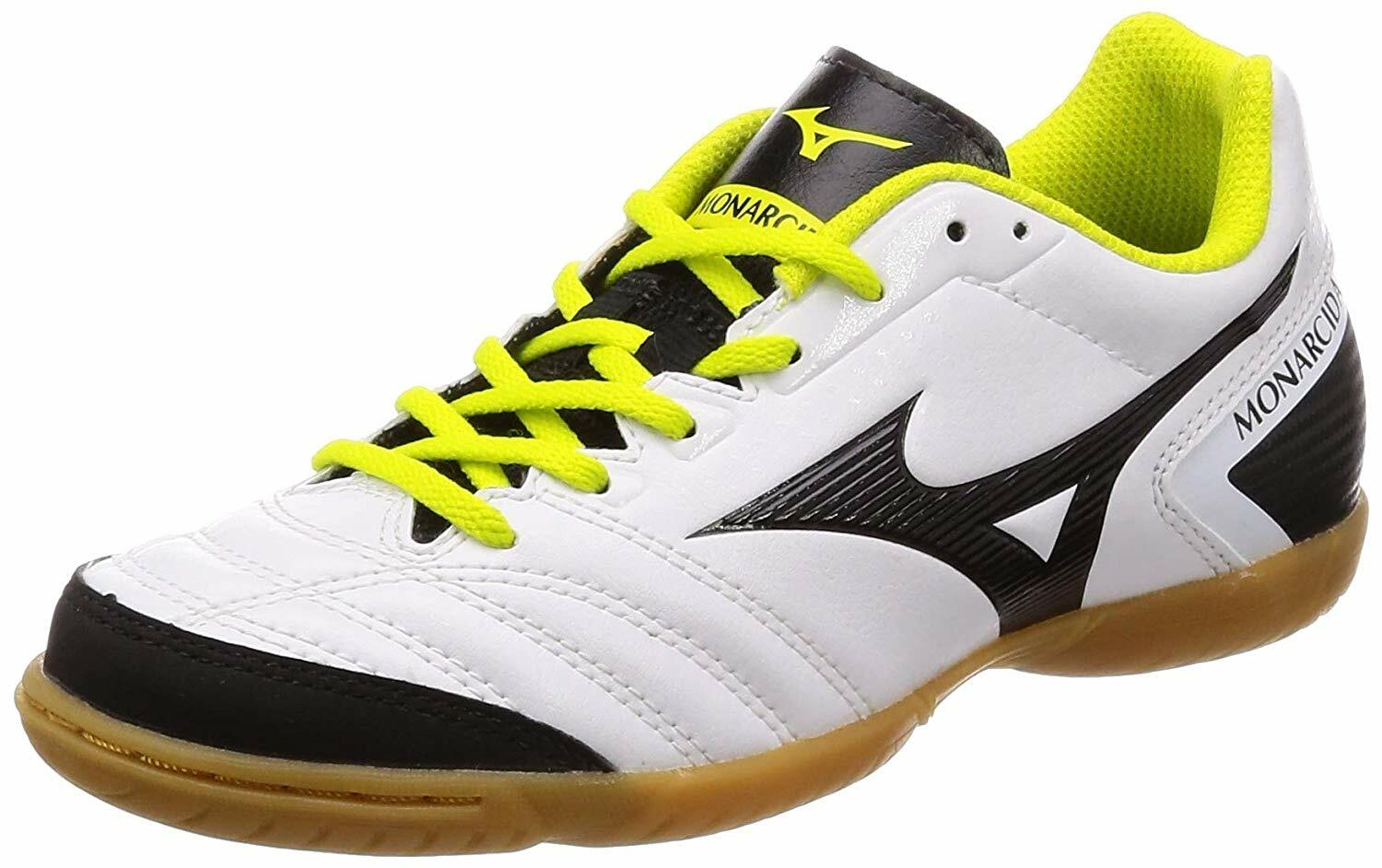 Zapatos DE FUTSAL FÚTBOL Mizuno monarcida Sala seleccionar en ancho blancoo Us523Cm Nuevo Zapatos DE FUTSAL FÚTBOL Mizuno monarcida Sala seleccionar en ancho blancoo Us523Cm Nuevo