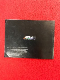 Rambo (Nintendo NES) Instruction Manual only NICE! 