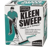 Kleen Sweep Plus + 1815 Water Based Floor Sweeping Compound, 50-Lbs.