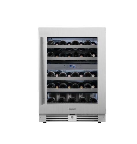 Landmark 24" Wine Refrigerator Cooler L3024UI2WSG-RH Right Hand Stainless Steel