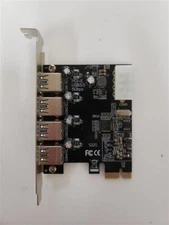 VisionTek USB 3.0 4-Port PCIe Expansion Card 5Gbps Adapter