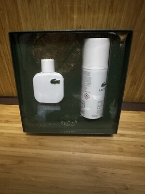 Lacoste L.12.12 Blanc - 1.6 Oz Spray + Deodorant - Cologne