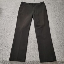 Kenneth Cole Men's Reaction Techni-Cole Modern-Fit Dress Pants Size 32x30 Black