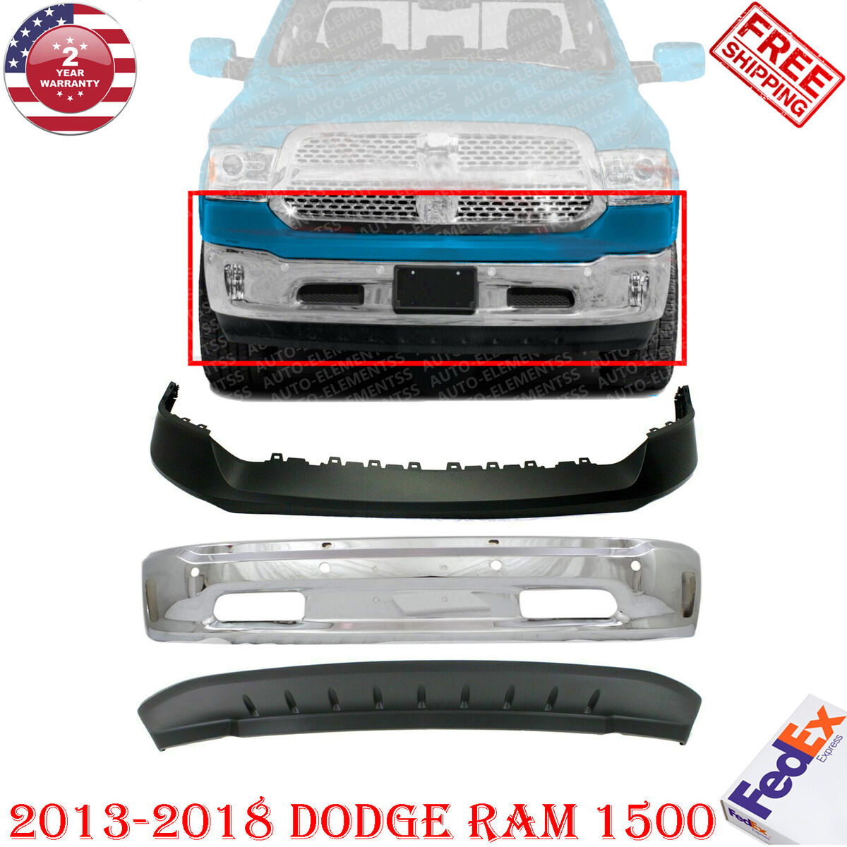 Standard Hood and Fender Kit | RAM 1500 EXPRESS 2018 Standard Hood and Fender Kit | RAM 1500 EXPRESS 2018