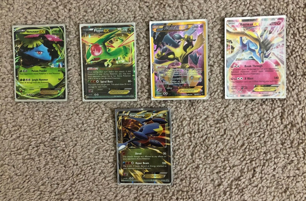 18 EX Pokemon Cards