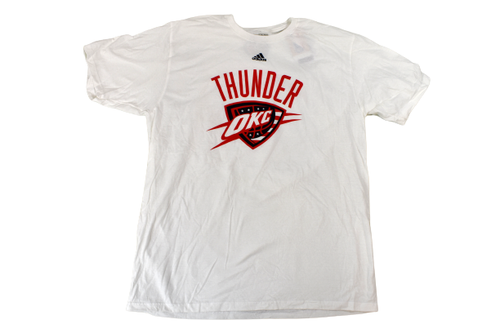 Camiseta de baloncesto adidas para hombre NBA Oklahoma City Thunder nueva con etiquetas xl