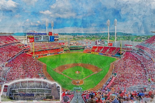Great American Ball Park en Cincinnati Ohio/Cincinnati Reds/Cincinnati Ohio - Imagen 3 de 7