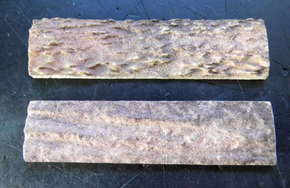 Paar Griffschalen HORN Hirschorn für Messermacher und Bastler L - Bild 3 von 3