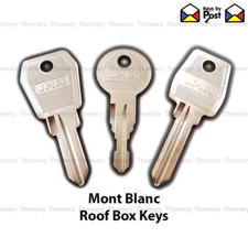 MONT BLANC KEYS ROOF BOX, BARS, BIKE RACK, ALTITUDE, CARGO. 