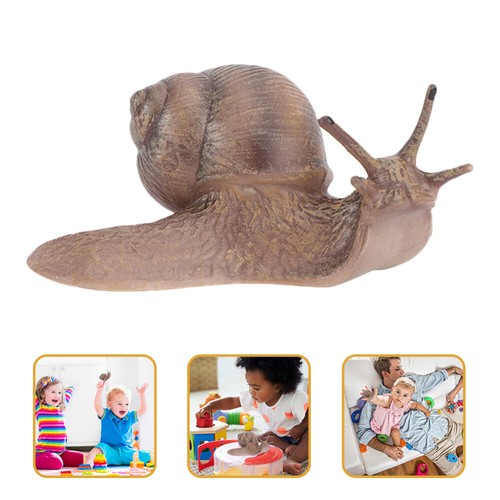2pcs Simulation Snail Figurine Snail Figure Snail Toy Animal Educational Model - Picture 11 of 12
