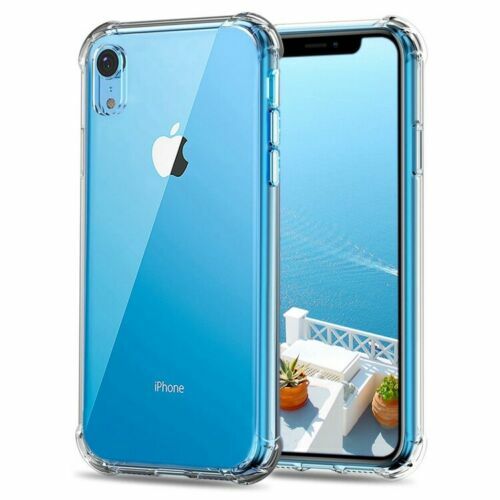 CLEAR CASE für iPhone 12 11 Pro Max Mini XS XR SE X 8 7 Schutzhülle Silikon Cover - Bild 7 von 8