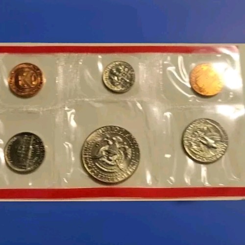 1985 United States 🇺🇸 10 Coin Mint Set in Original Packaging - Picture 3 of 7