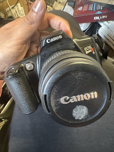 Canon EOS Rebel X 35mm Film Camera With Detachable Lens 35-80mm