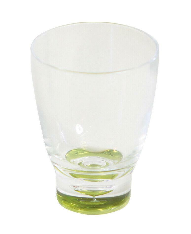 Quest Elegance Low Polycarbonate Tumbler 'Glass' - Lime