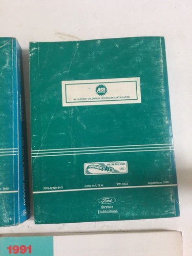 1991 Ranger Explorer Aerostar Workshop Manual Set W Areostar & Ranger Electrical - Bild 5 von 9