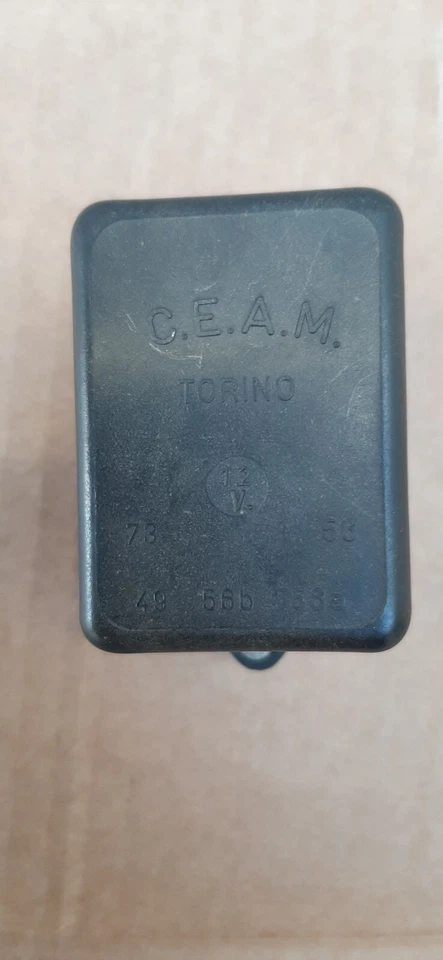 RELE' INTERRUTTORE LUCI CEAM 12 V-LANCIA FULVIA FLAMINIA-TESTATO FUNZIONANTE - Imagem 2 de 4