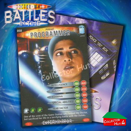 DOCTOR WHO Battles in Time #1-139 EXTERMINATOR RARE & COMMON Cards YOU CHOOSE - Picture 56 of 126