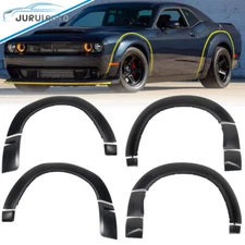 Fender Flares KIT For 2015-2023 Dodge Challenger V6 3.6L SXT GT Wide Body Wheel