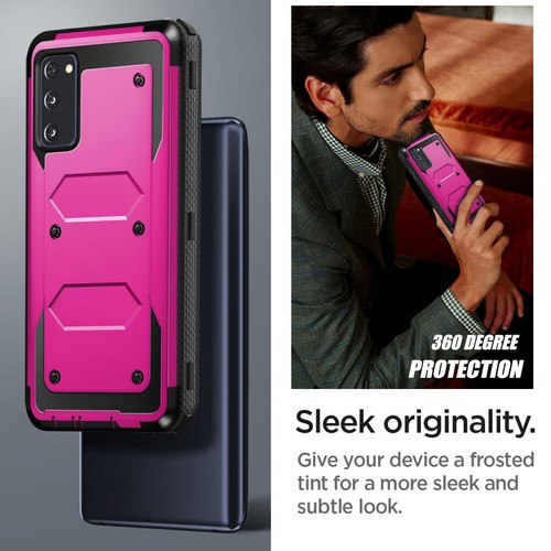 Funda protectora resistente a prueba de golpes con protector de pantalla para Samsung Galaxy S20 FE 5G - Imagen 77 de 91
