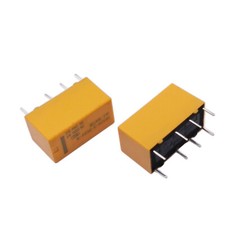 US Stock 5pcs DTDP Relay 5 Volt Coil PCB HRS Relay HRS2H-S-DC5V 8 PIN