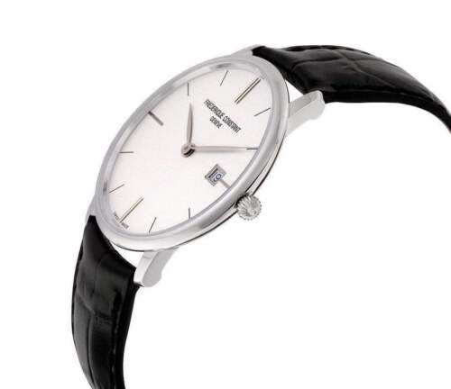 Frederique Constant Slimline FC-220S5S6 Men's Quartz Watch – Stainless Steel, Si - Picture 5 of 6