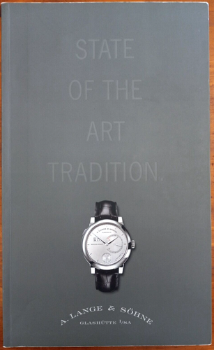 A. Lange & Sohne Catalogue 2007/08 - Picture 2 of 3