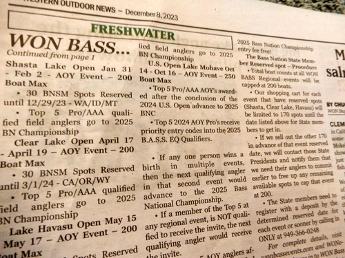 WESTERN OUTDOOR NEWS SPORTSMAN MAGAZINE December 8, 2023 Fishing HUNTING Birds - Picture 7 of 13