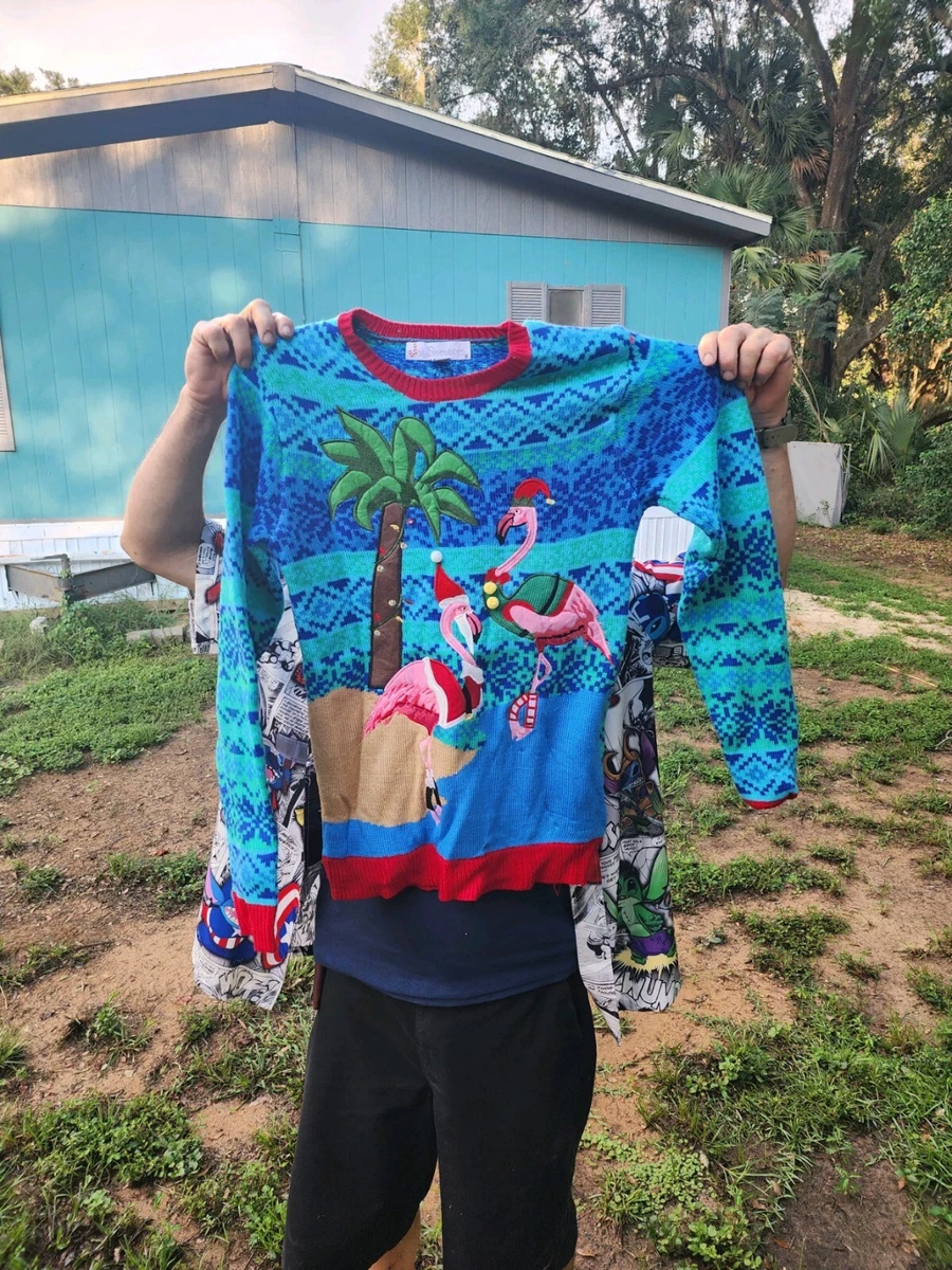 Tropical shop christmas sweater