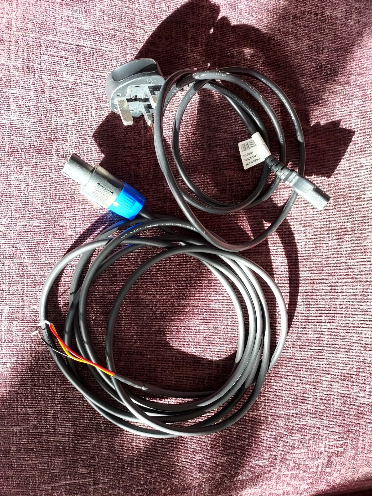 Rel Quake subwoofer 100w mosfet Neutrik cable and power cord eBay