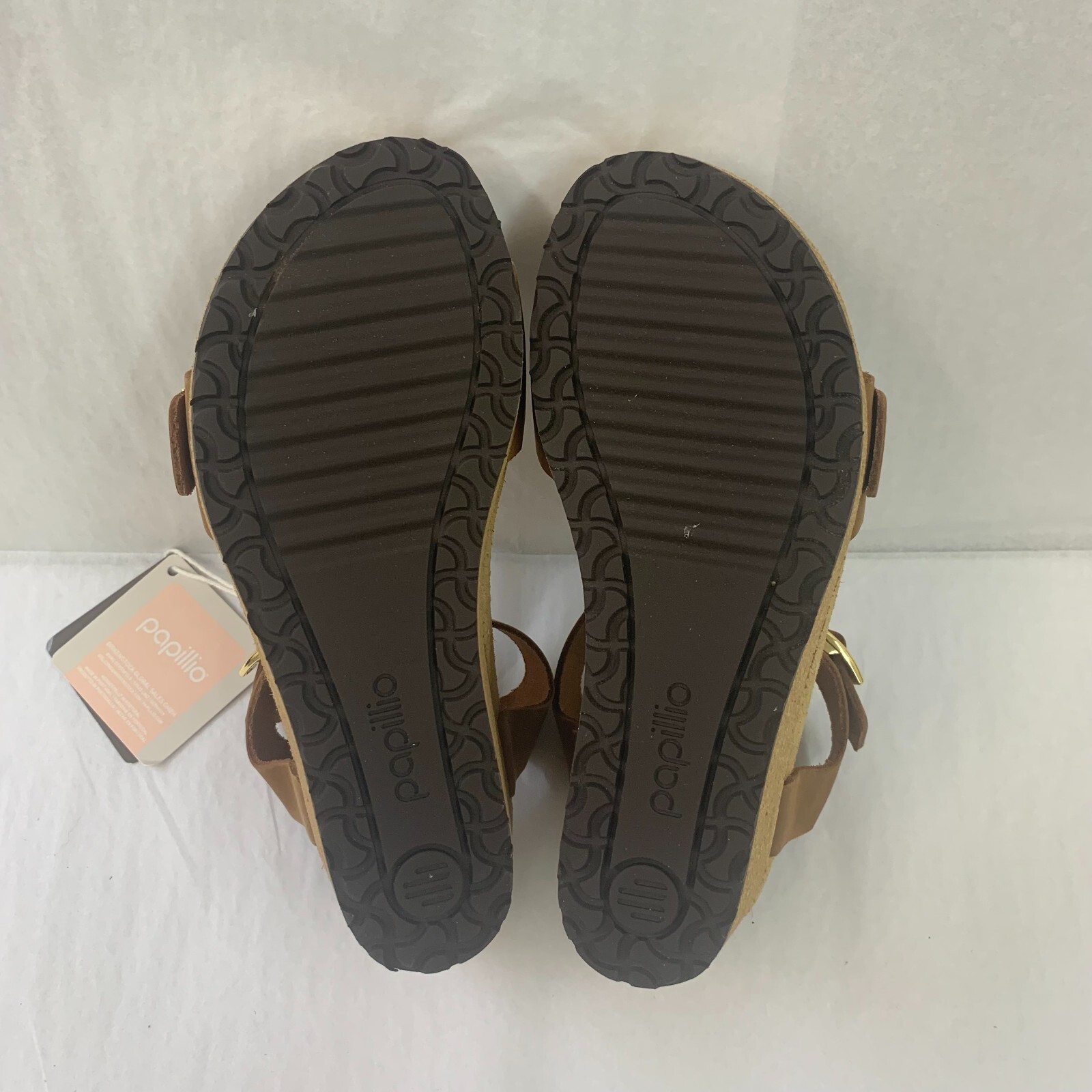 Birkenstock New w/ Box Papillio Soley Ring-Buckle Cognac Leather Nar Select Size image 4