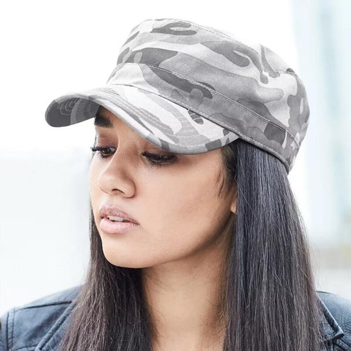 Cappello di cotone cadetto da uomo donna semplice e mimetico stile militare - Foto 6 di 53