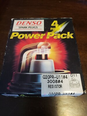 Spark Plug-U-groove Conventional DENSO 3008 Q20PR-U11 4 PACK