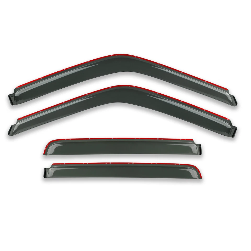 Viseras de ventana en canal doble cabina para C10 C/K Silverado/Sierra 1992-2000 Foto 2 de 4