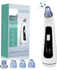 blackhead remover vacuum USB Rechargeable Face Vacuum Acne LED Display