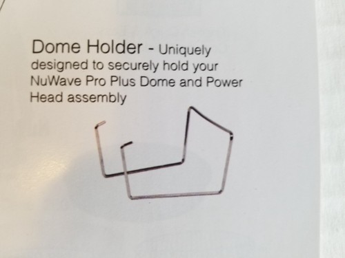 Nuwave Pro Infrarot Ofen Metall Kuppel Halter Ständer - Ersatzteil - Bild 2 von 2