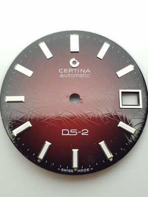 Certina DS 2 Red Spider Dial - Parts