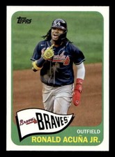2021 Topps #T65-6 Ronald Acuña Jr. 1965 Topps Redux