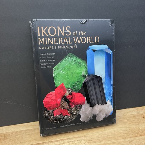 Ikons of the Mineral World - Nature's Finest Art - Hardcover Book