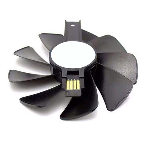 Ventilateur de remplacement refroidisseur GPU 95mm Miracle Shining CF1015H12D pour saphir NITRO - Photo 4/7