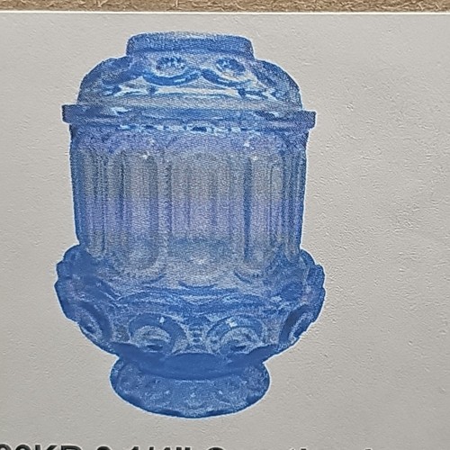 Neu im Karton WEISHAR MOND UND STERNE MINI UMWERBEN FEE LAMPE Kimberlit blau klein - Bild 2 von 5