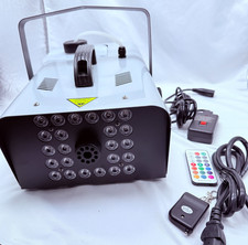 1500W Fog Machine with RGB LED Light Stage DJ Smoke Fog Blower Wedding Fogger