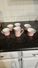 Mikasa Duplex Ben Seibel, 5 coffee Cups and 1 creamer cup MCM mid century