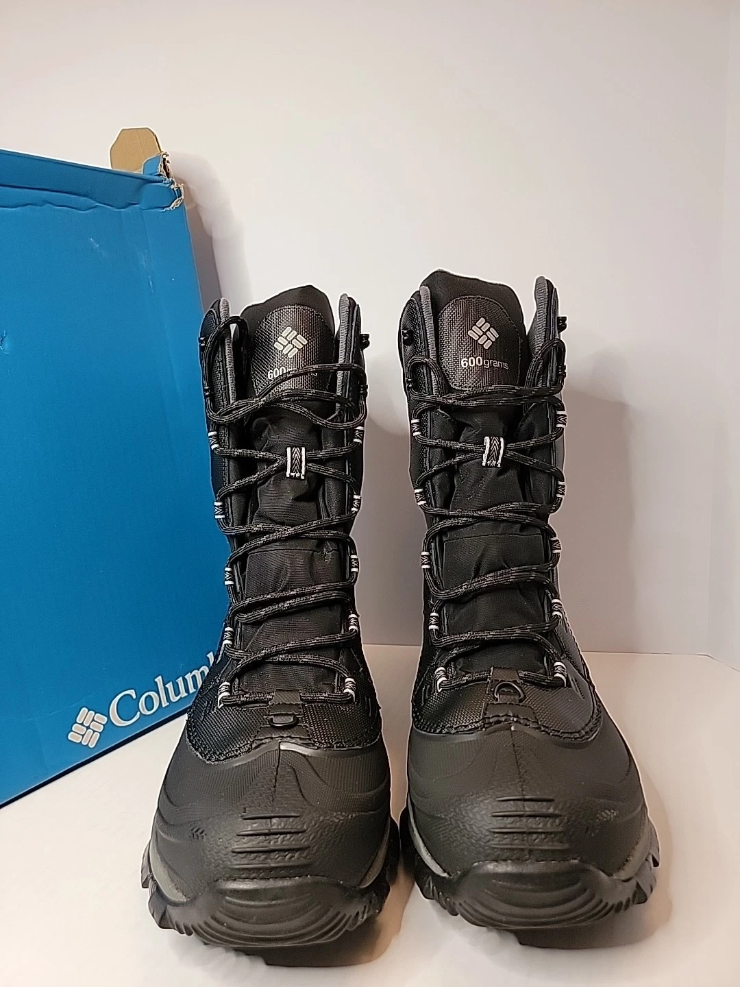 Columbia Bugaboot III Mens Waterproof 600g Insulated Winter Boots Black 11.5